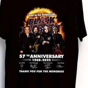 Gildan Black 57th Anniversary Graphic Tee